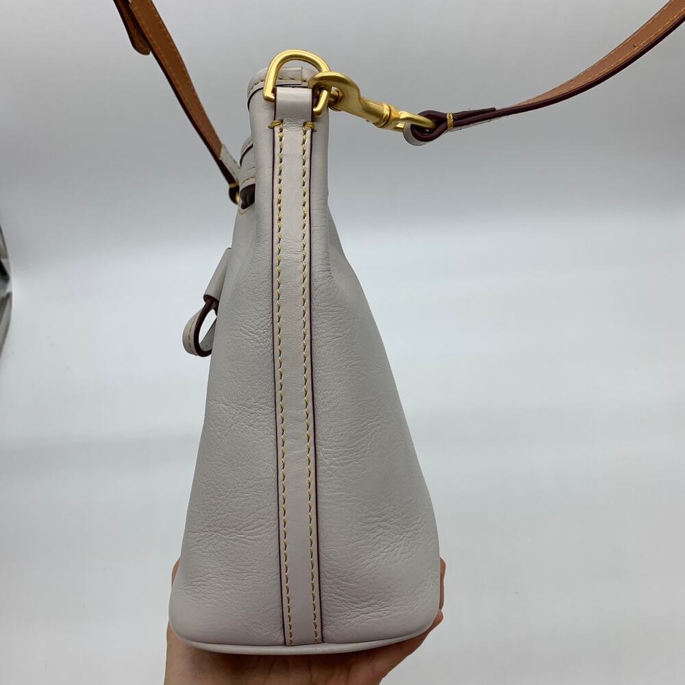 Dooney & Bourke Crossbody Florentine Leather Small Drawstring Purse - Picture 12 of 16